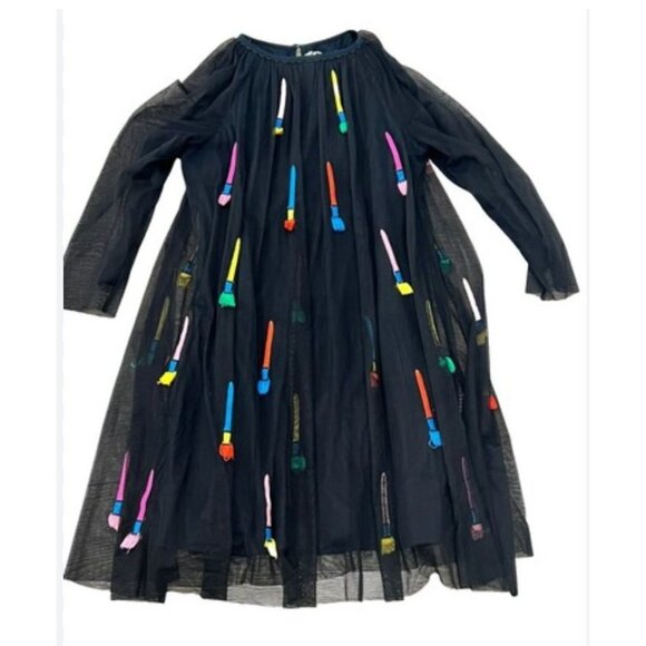 Stella McCartney Girls Paintbrush Dress Size 10yr - Picture 1 of 5